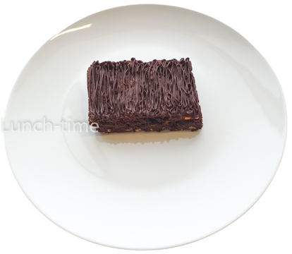 Брауни шоколадный с орехами  90 гр. ланч тайм