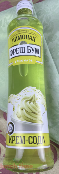 Лимонад Крем-сода (Фреш бум) 0,5 л. ланч тайм