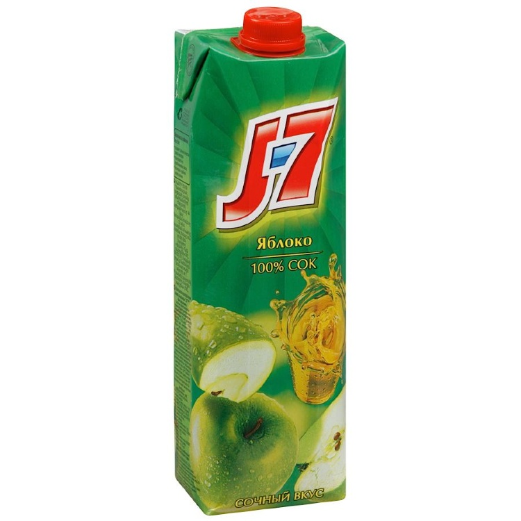 Напиток: Сок J-7; 1 литр ланч тайм