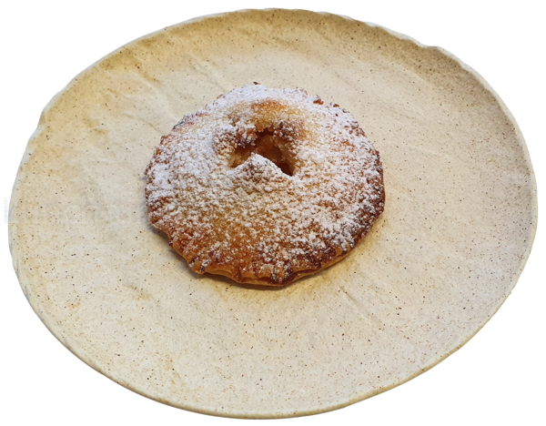 Пирожок десертный с яблоком бездрожжевой  50 гр. ланч тайм